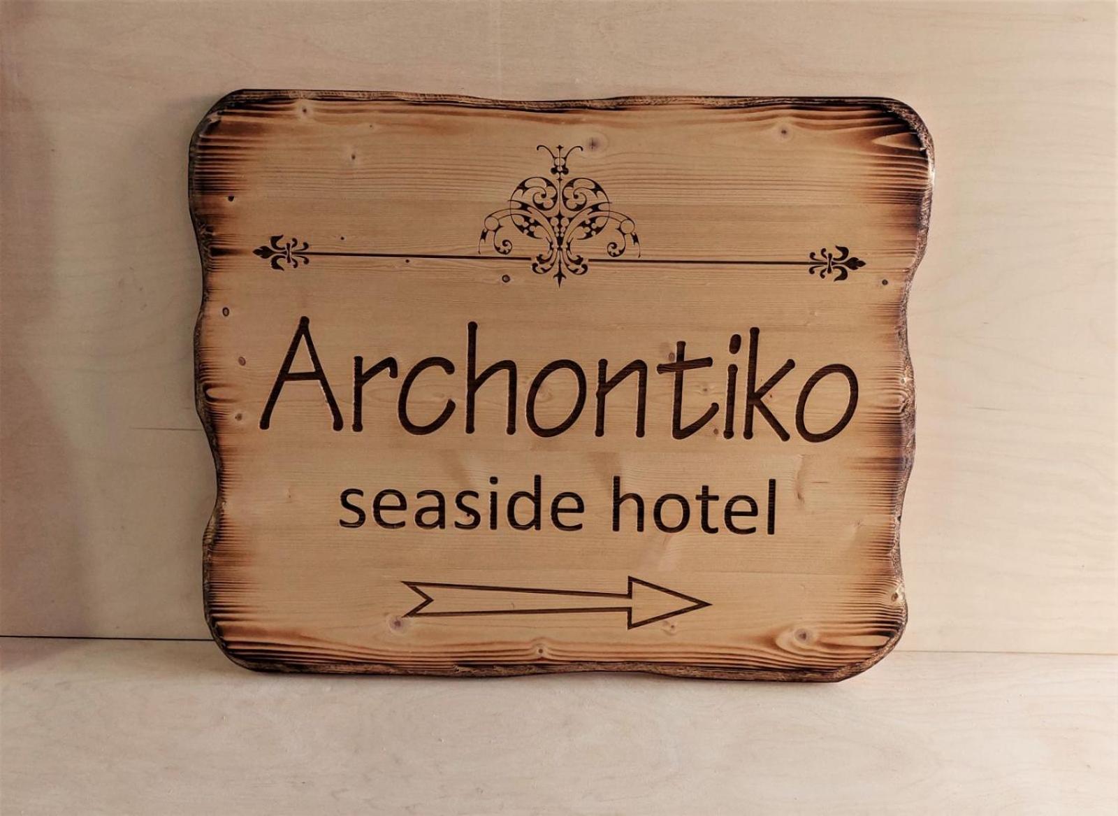 Archontiko Seaside Hotel Πλατανιάς Εξωτερικό φωτογραφία