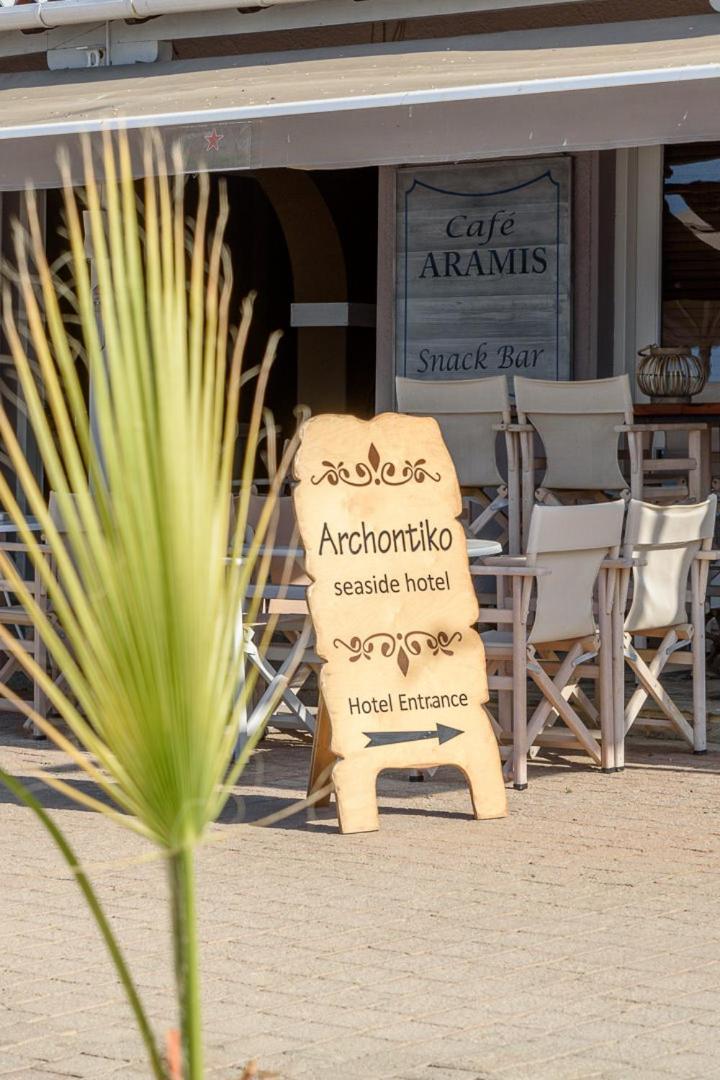 Archontiko Seaside Hotel Πλατανιάς Εξωτερικό φωτογραφία